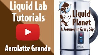 Liquid Lab  Aerolatte Grande Milk Frother [upl. by Treblihp]