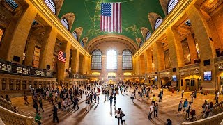 Walking Tour of Grand Central Terminal — New York City 【4K】🇺🇸 [upl. by Merrily766]