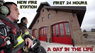 First 24 Hours in a New Fire Station  A Day in the Life [upl. by Cassella]