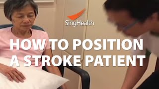 How To Position A Stroke Patient [upl. by Lama]