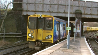 Half an Hour at 216  Birkenhead North Station 1022017  Class 507 508 terminus [upl. by Kizzee]